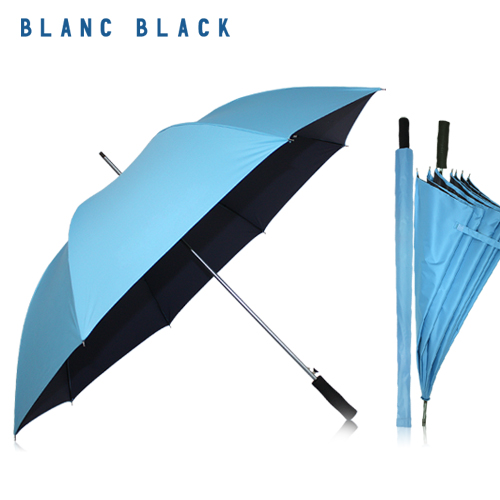 블랑블랙 75 회색늄 블루 암막우산